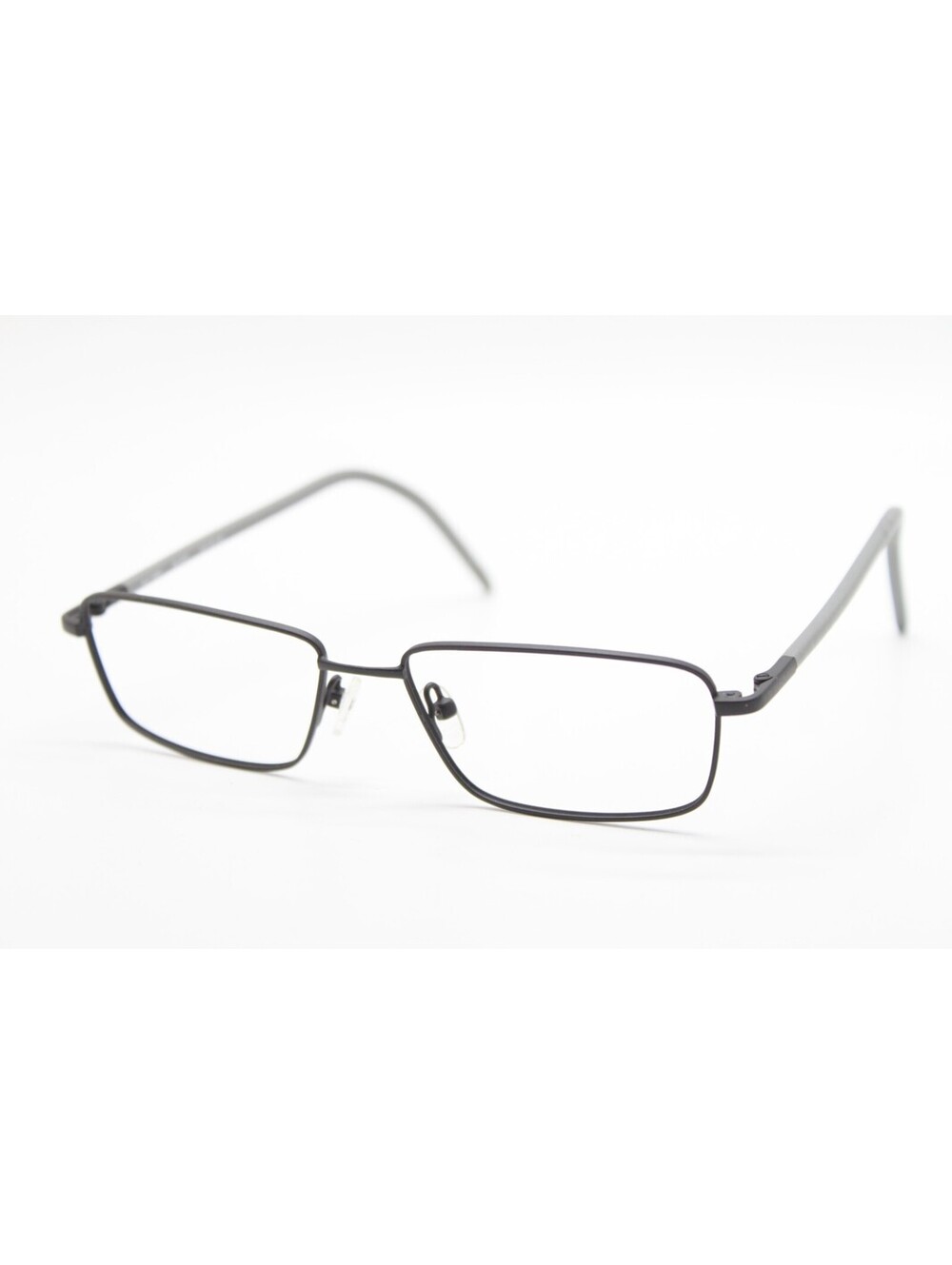NEW TECHNOLITE FLEX TLF 7000 BLACK GREY AUTHENTIC EYEGLASSES 54-16